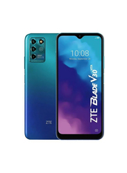 ZTE Blade V30 128GB Blue, 4GB RAM, 4G LTE, Dual Sim Smartphone, TRA/UAE Version
