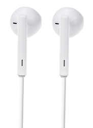 Miccell VQ-H53 Wired In-Ear Type-C Stereo Earphones with Mic & Volume Control, White