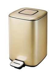 Eko Step Trash Bin, 20 Litters, Gold