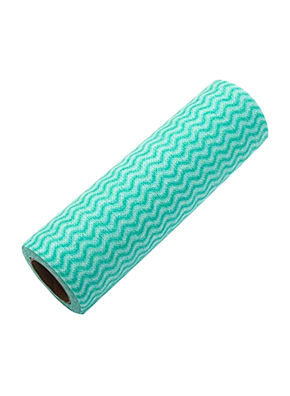 Disposable Cleaning Wipes Roll, 33cm, Green