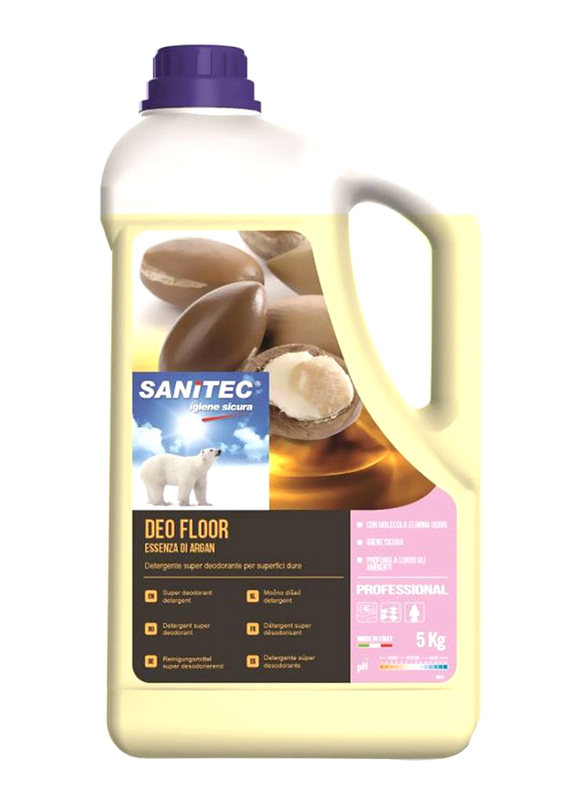 Sanitec Multi-Purpose Surface Cleaner, 5 Liters, Yellow