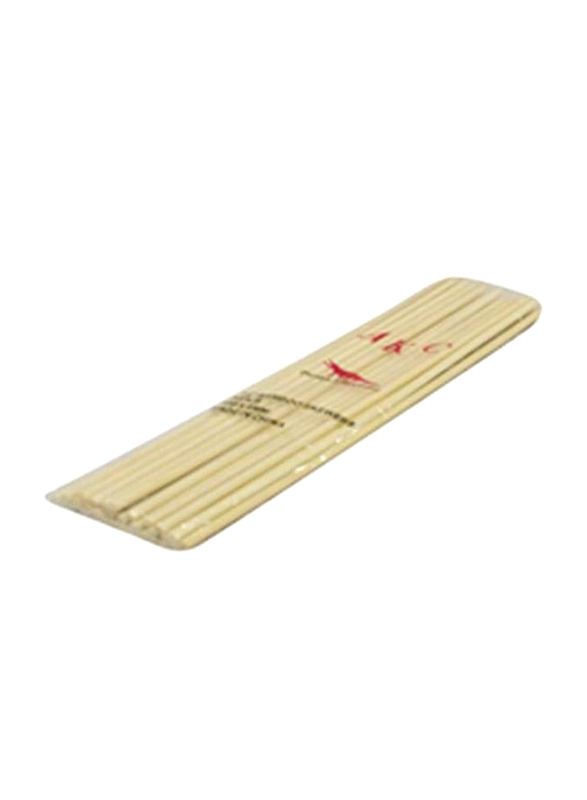 AKC 30-Piece Bamboo Skewers, Beige