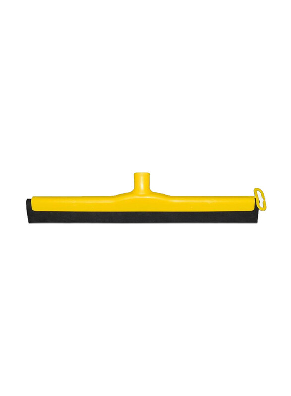 

AKC Natural Rubber Floor Squeegee and Metallic Handle, 45cm, Yellow