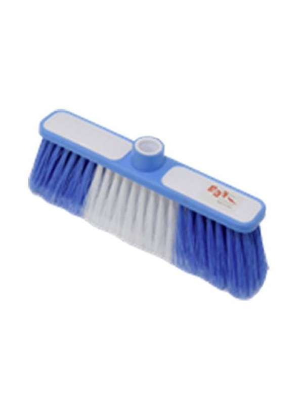 AKC Soft Broom with Metallic Handle with Screw Thread