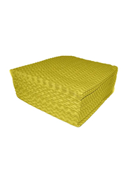 Castillo 50-Piece Environment Friendly Disposable Wipes, 33x33cm, Yellow