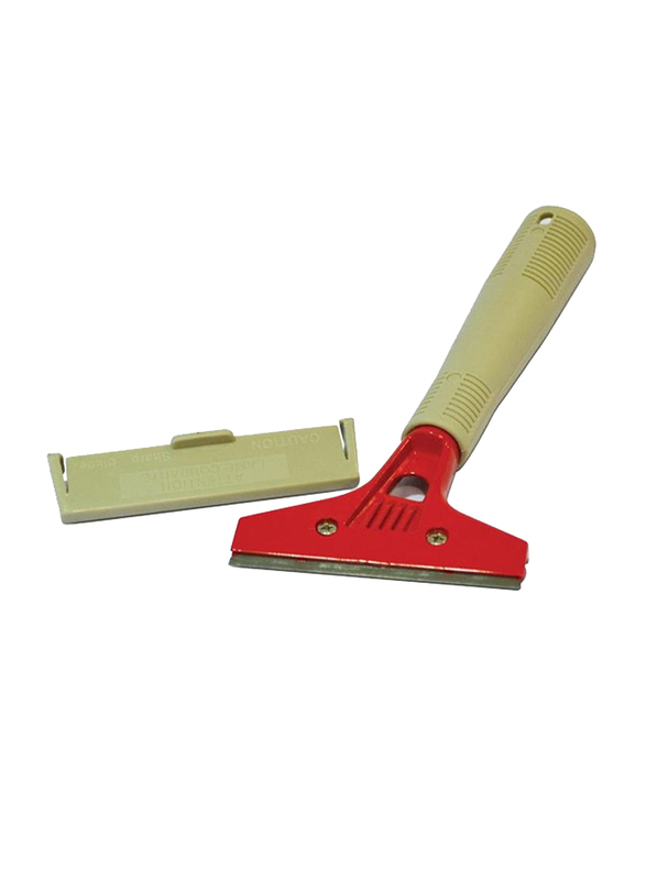 AKC Blade with Plastic Handle, Off White/Red
