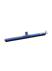 AKC Heavy Duty Plastic Floor Wiper Blue and Metallic Handle, Blue