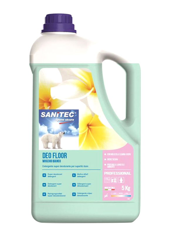 Sanitec Concentrated Multi-Purpose Surface Cleaner, 5Kg, Green