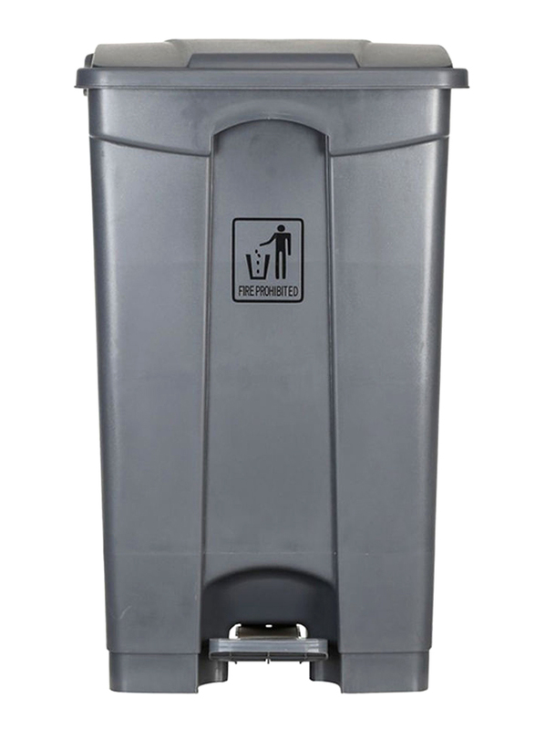 Bluestream Garbage Bin, 87 Litters, Grey