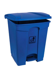 Garbage Can with Pedal, 30 Litters, Blue