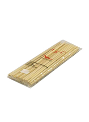 AKC 50-Piece Bamboo Skewers, 10 Inchx5mm, Beige
