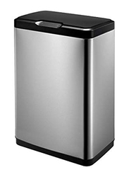 Eko Stainless Steel Trash Bin with Sensor Opening, 30 Litters, Silver