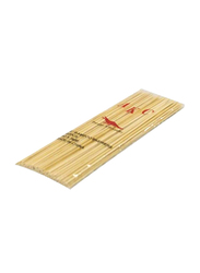 AKC 100-Piece Bamboo Skewers, 10 Inchx3mm, Beige