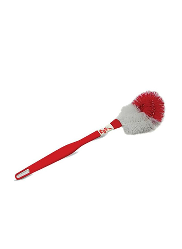 AKC Multi-Purpose Scrubbing Brush, Red