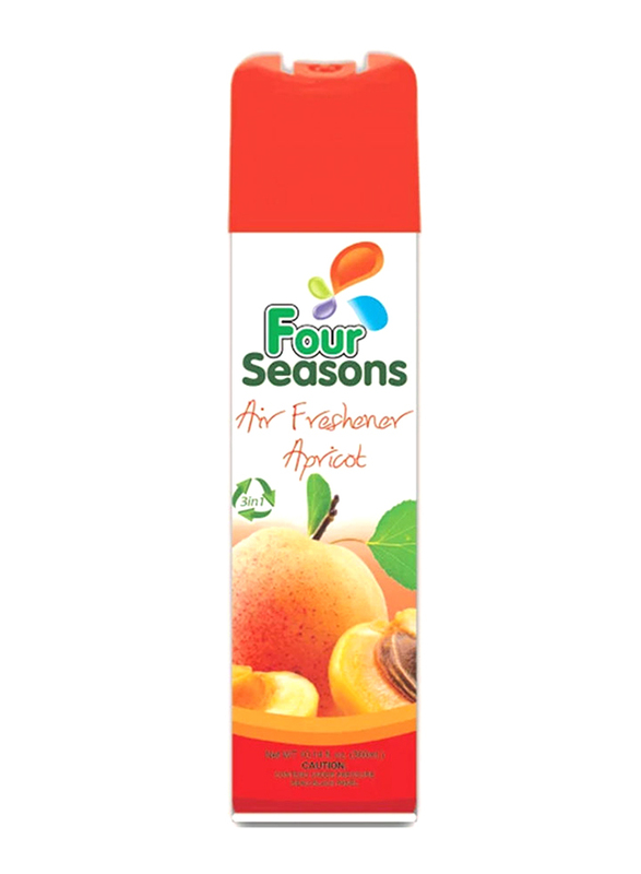 Four Seasons Apricot Scent Air Freshener, 300ml, Red