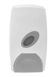 Double Class Soap & Sanitizer Dispenser, 800ml, White/Grey