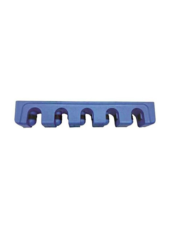 Dat Wall Mount Mop and Broom Holder, Blue