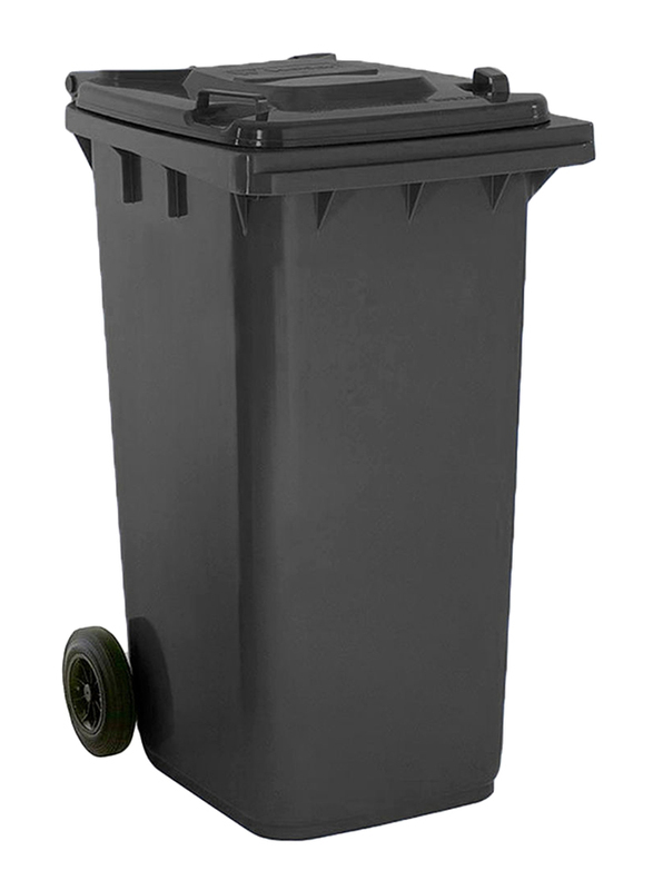 AKC Trash Bin Black, 240 Litters, Black