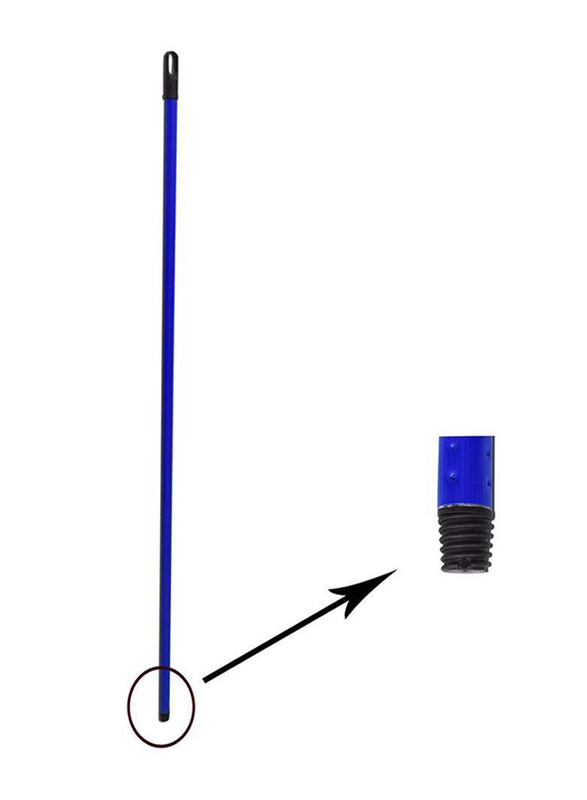 AKC Soft Broom with Metallic Handle with Screw Thread