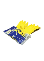 Small Household Rubber Hand Gloves, Yellow