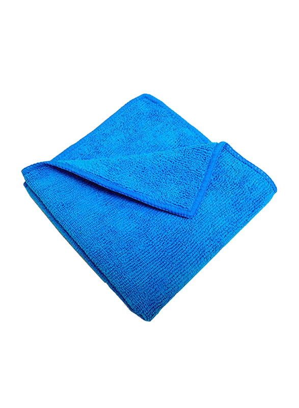 12-Piece Multipurpose Microfiber Cleaning Cloth Set, 40cm, Blue