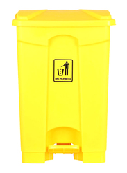 Bluestream Garbage Bin, 87 Litters, Yellow