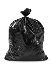 AKC 200-Piece Garbage Bag, 120x135cm, Black