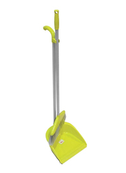 AKC Upright Broom & Dustpan Set, Green