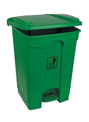 AKC Ek Plastic Garbage Bin, 45 Litters, Green