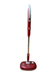 Wireless Water Spray Cleaning Mop, Red/White/Silver