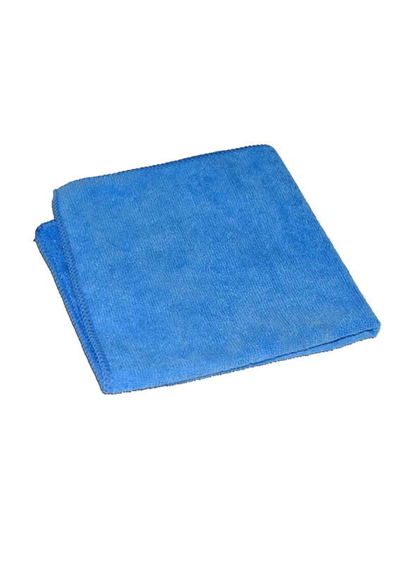 Royal Home 4-Piece 500Gsm Microfiber Towels, 30x60cm, Blue