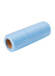 Disposable Cleaning Wipes Roll, 33cm, Blue