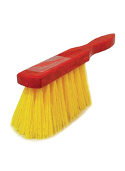 AKC Hard Hand Brush, Yellow/Red