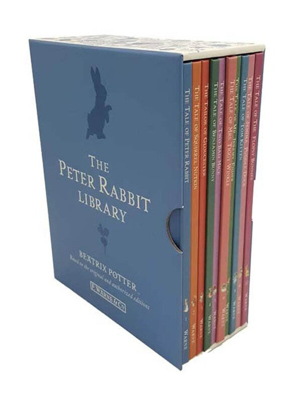 

The Peter Rabbit Library 10 Books Collection Set, Hardcover Book, By: Beatrix Potter