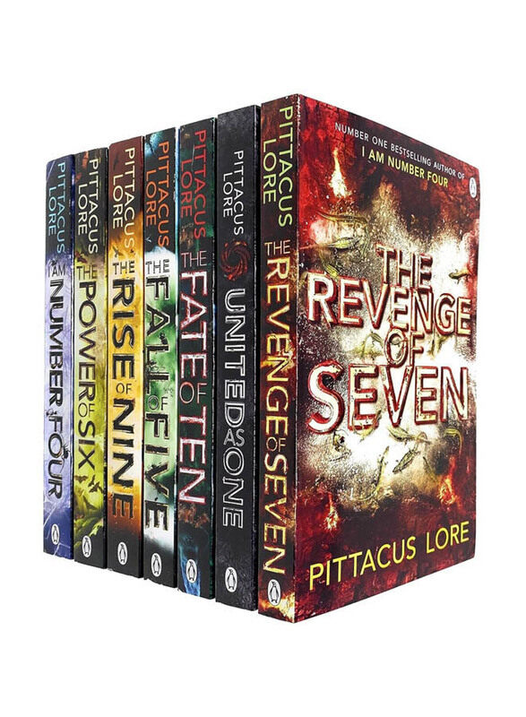 

Pittacus Lore Complete Book Collection Slipcase (The Lorien Legacies), Set of 7 Books, Paperback Book, By: Pittacus Lore