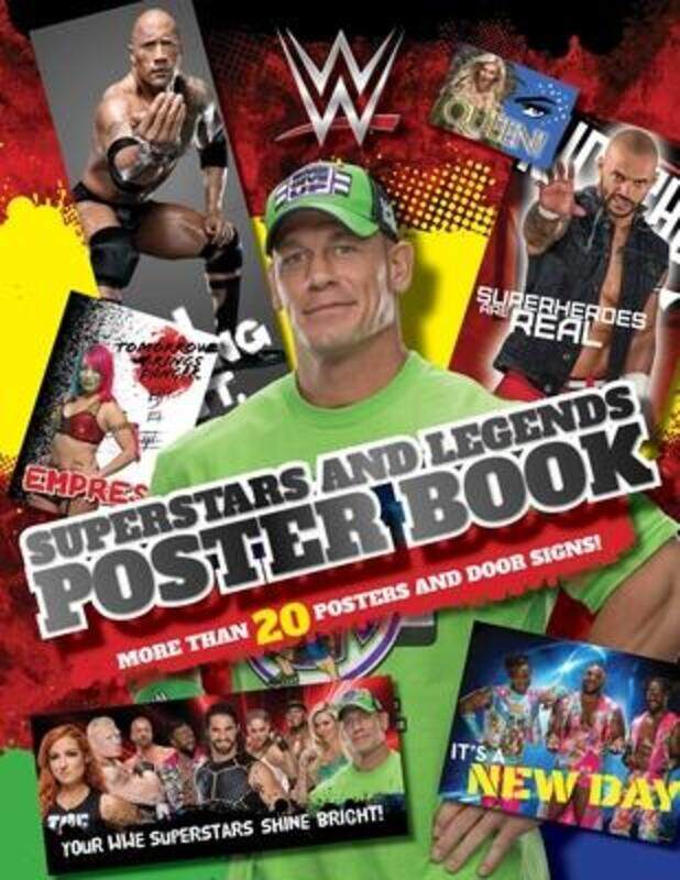 

WWE Superstars and Legends Poster Book, Paperback Book, By: Buzzpop