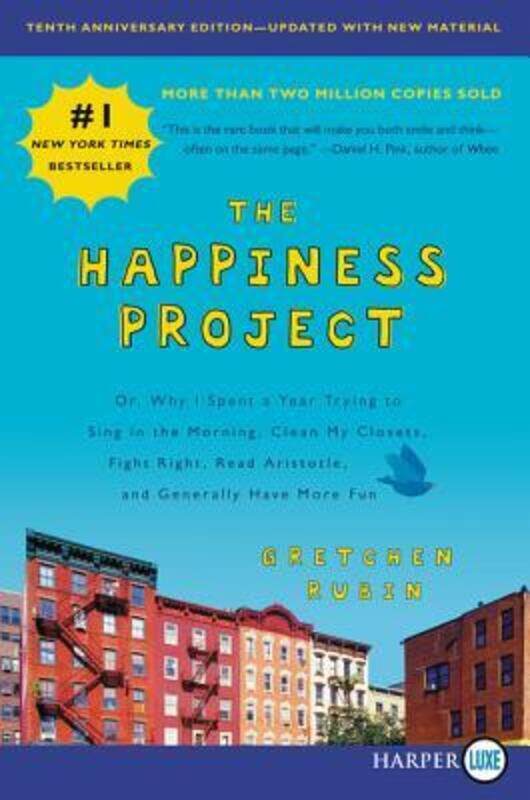 

The Happiness Project, Tenth Anniversary Edition (Large Print), Paperback Book, By: Gretchen Rubin