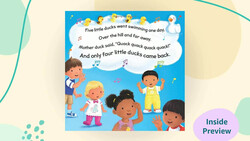 Sing-Along Play and Learn Five Little Ducks, Board Book, By: Angie Hewitt