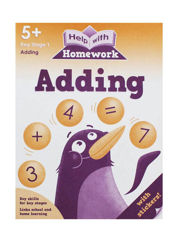 

Adding Help With Homework Key Skills For 5+ Key Stage 1, Paperback Book, By: Nina Filipek