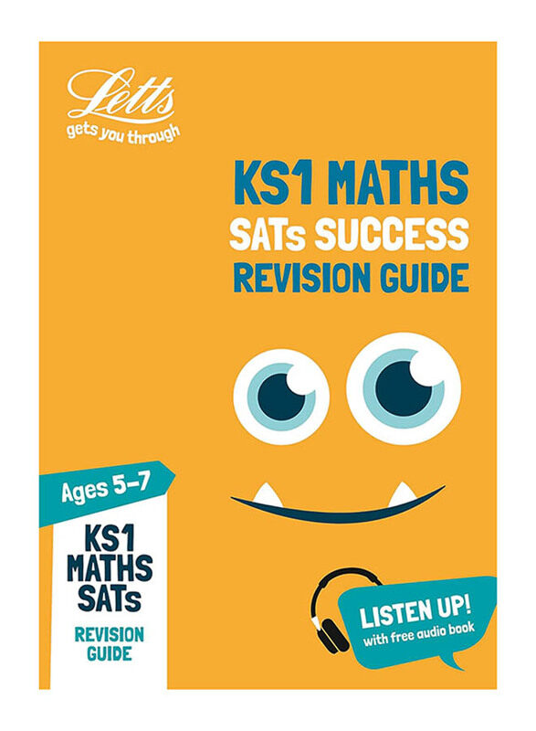 

KS1 Maths Revision Guide SATs for the 2020 Tests: For The 2021 Tests, Paperback Book, By: Letts KS1