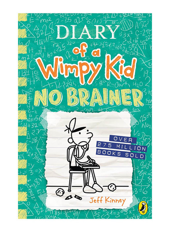 

Diary of a Wimpy Kid: No Brainer, Hardcover Book, By: Kinney Jeff