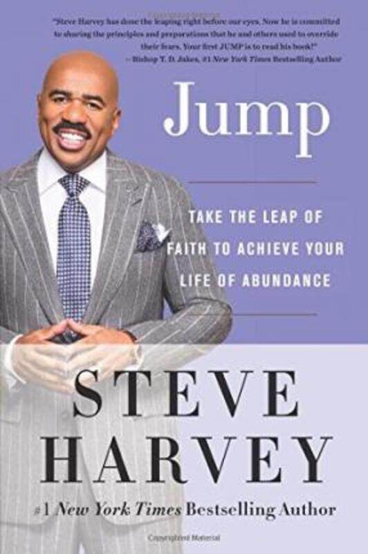 

Jump: Take the Leap of Faith to Achieve Your Life of Abundance, Paperback Book, By: Steve Harvey