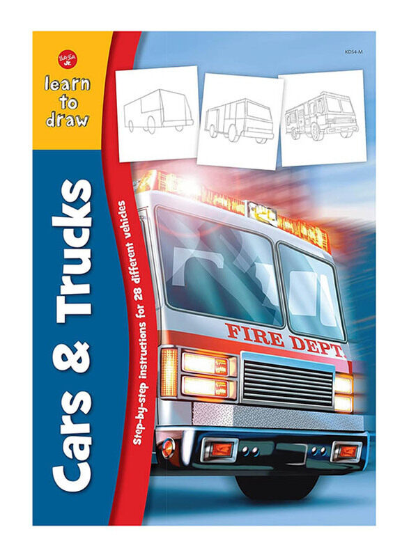 

Cars & Trucks: Step-By-Step Instructions for 28 Different Vehicles, Paperback Book, By: Jeff Shelly