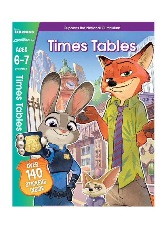 

Disney Learning: Zootropolis - Times Tables, Ages 6-7, Paperback Book, By: Gardners Vi Books AMS006