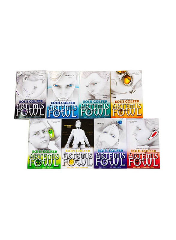 Artemis Fowl Collection, 8 Books, Paperback Book, By: Eoin Colfer