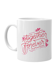 Giftbag Together Forever Valentine's Day Coffee Mug, White