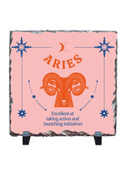 Giftbag Aries Zodiac Stone, 20 x 20, Pink/Red/Blue