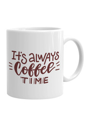 Giftbag It's Always Coffee Time Mug, White