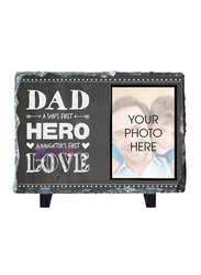 Giftbag Personalised Dad's Love Print on Stone, 19 x 14cm, Multicolour