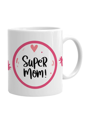 Giftbag Super Mom Coffee Mug, White